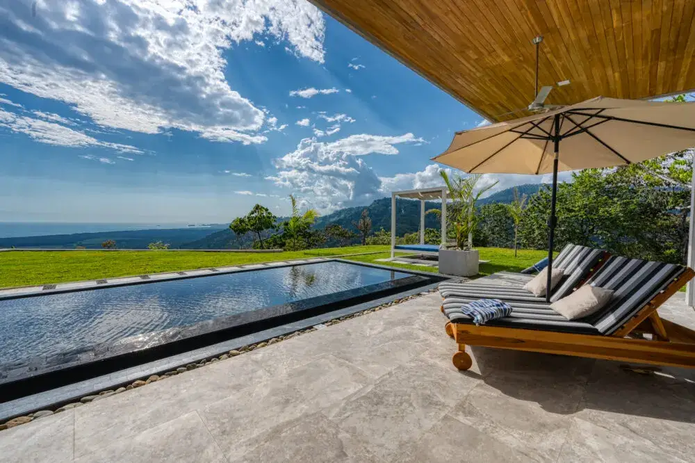 17 Acres Private Estate with two Homes with Panoramic Views Dominical